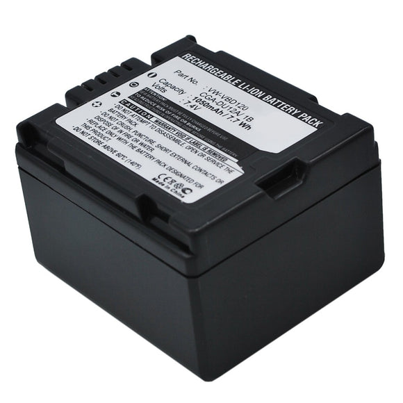Batteries N Accessories BNA-WB-L9083 Digital Camera Battery - Li-ion, 7.4V, 1050mAh, Ultra High Capacity - Replacement for Panasonic CGA-DU12 Battery