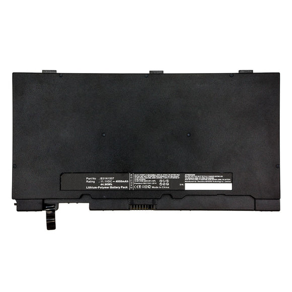 Batteries N Accessories BNA-WB-P10397 Laptop Battery - Li-Pol, 11.1V, 4050mAh, Ultra High Capacity - Replacement for Asus B31N1507 Battery