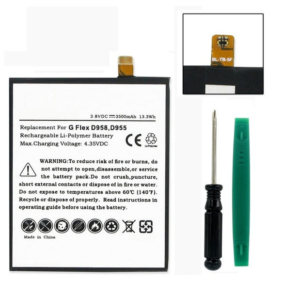 Batteries N Accessories BNA-WB-BLP-1422-3.5 Cell Phone Battery - Li-Pol, 3.8V, 3500 mAh, Ultra High Capacity Battery - Replacement for LG BL-T8 Battery