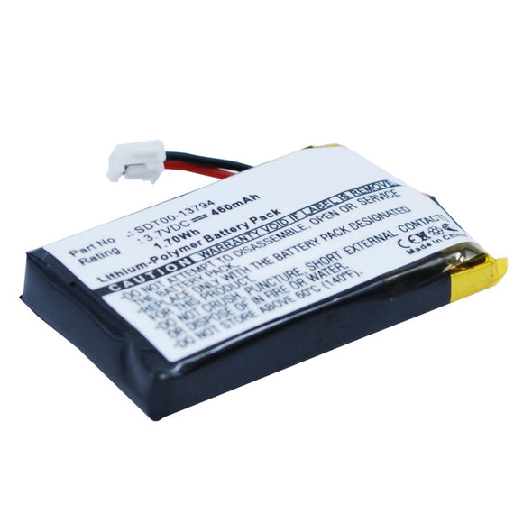 Batteries N Accessories BNA-WB-P1140 Dog Collar Battery - Li-Pol, 3.7V, 460 mAh, Ultra High Capacity Battery - Replacement for SportDOG SDT00-13794 Battery