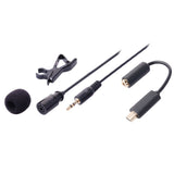 Batteries N Accessories BNA-WB-XM-G Wired Lavalier microphone - 4' Audio Cable - Designed for use with Gopro® Hero4, Hero3+, Hero3 and Hero2 cameras