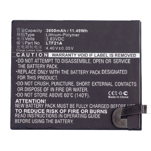 Batteries N Accessories BNA-WB-P3394 Cell Phone Battery - Li-Pol, 3.83V, 3000 mAh, Ultra High Capacity Battery - Replacement for LeEco LTF21A Battery