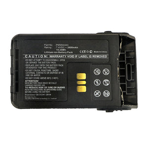 Batteries N Accessories BNA-WB-L14374 2-Way Radio Battery - Li-ion, 7.4V, 2600mAh, Ultra High Capacity - Replacement for Motorola PMNN4440 Battery