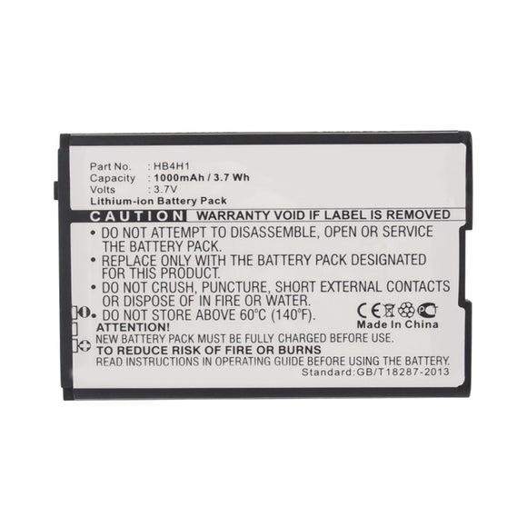 Batteries N Accessories BNA-WB-L12015 Cell Phone Battery - Li-ion, 3.7V, 1000mAh, Ultra High Capacity - Replacement for Huawei CPLD-42 Battery