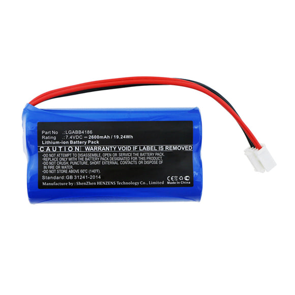 Batteries N Accessories BNA-WB-L16268 Remote Control Battery - Li-ion, 7.4V, 2600mAh, Ultra High Capacity - Replacement for DJI LGABB4186 Battery