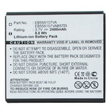 Batteries N Accessories BNA-WB-L3108 Cell Phone Battery - Li-Ion, 3.7V, 2400 mAh, Ultra High Capacity Battery - Replacement for AT&T EB555157VA Battery