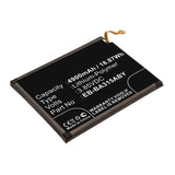 Batteries N Accessories BNA-WB-P12996 Cell Phone Battery - Li-Pol, 3.85V, 4900mAh, Ultra High Capacity - Replacement for Samsung EB-BA315ABY Battery