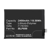 Batteries N Accessories BNA-WB-P17822 Cell Phone Battery - Li-Pol, 7.74V, 2400mAh, Ultra High Capacity - Replacement for Oneplus BLP899 Battery