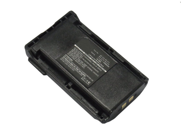 Batteries N Accessories BNA-WB-L1016 2-Way Radio Battery - Li-Ion, 7.4V, 2500 mAh, Ultra High Capacity Battery - Replacement for Icom BJ-2000 Battery