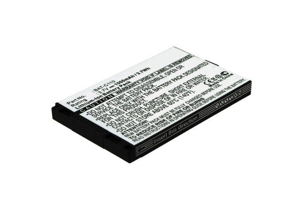 Batteries N Accessories BNA-WB-L11163 Cell Phone Battery - Li-ion, 3.7V, 1000mAh, Ultra High Capacity - Replacement for Emporia BAT-C110 Battery