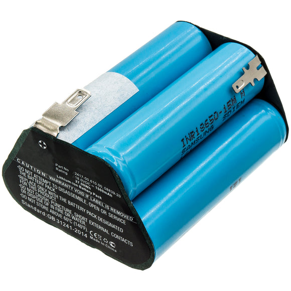 Batteries N Accessories BNA-WB-L11582 Gardening Tools Battery - Li-ion, 18V, 1500mAh, Ultra High Capacity - Replacement for Gardena 2417-00.610.00 Battery