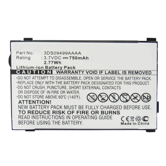 Batteries N Accessories BNA-WB-L16768 Cell Phone Battery - Li-ion, 3.7V, 750mAh, Ultra High Capacity - Replacement for Alcatel 3DS09499AAAA Battery