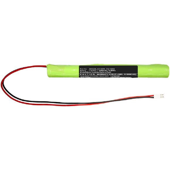 Batteries N Accessories BNA-WB-H15168 Medical Battery - Ni-MH, 3.6V, 1800mAh, Ultra High Capacity - Replacement for Philips AS10298 Battery