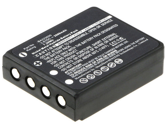 Batteries N Accessories BNA-WB-H9282 Remote Control Battery - Ni-MH, 3.6V, 2000mAh, Ultra High Capacity - Replacement for HBC BA223000 Battery