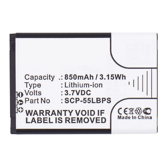 Batteries N Accessories BNA-WB-L3385 Cell Phone Battery - Li-Ion, 3.7V, 850 mAh, Ultra High Capacity Battery - Replacement for Kyocera 5AAXBT067GEA Battery