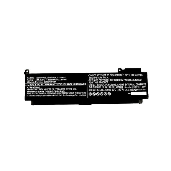 Batteries N Accessories BNA-WB-P12636 Laptop Battery - Li-Pol, 11.4V, 2000mAh, Ultra High Capacity - Replacement for Lenovo L16M3P73 Battery