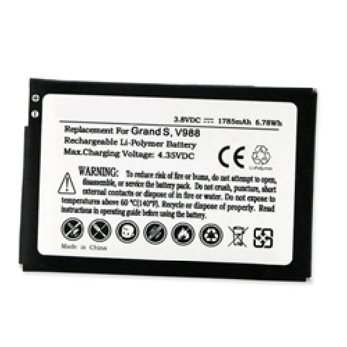 Batteries N Accessories BNA-WB-BLP-1395-1.8 Cell Phone Battery - Li-Pol, 3.8V, 1785 mAh, Ultra High Capacity Battery - Replacement for ZTE Li3817T43P3H724940 Battery