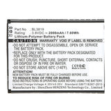 Batteries N Accessories BNA-WB-P11343 Cell Phone Battery - Li-Pol, 3.8V, 2000mAh, Ultra High Capacity - Replacement for Fly BL3819 Battery