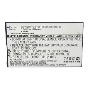 Batteries N Accessories BNA-WB-L15480 Cell Phone Battery - Li-ion, 3.7V, 1260mAh, Ultra High Capacity - Replacement for Acer 848WS00575 Battery