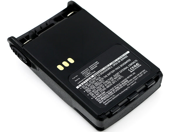 Batteries N Accessories BNA-WB-L1030 2-Way Radio Battery - Li-Ion, 7.2V, 1800 mAh, Ultra High Capacity Battery - Replacement for Motorola JMNN4023 Battery
