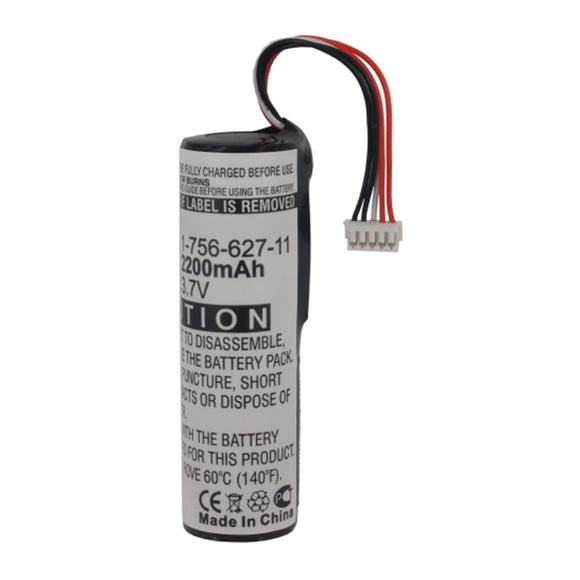 Batteries N Accessories BNA-WB-L13437 GPS Battery - Li-ion, 3.7V, 2200mAh, Ultra High Capacity - Replacement for Sony 1-756-627-11 Battery