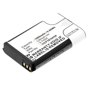 Batteries N Accessories BNA-WB-L19122 Equipment Battery - Li-ion, 3.7V, 1800mAh, Ultra High Capacity - Replacement for Rotronic 1ICP10/34/50 Battery