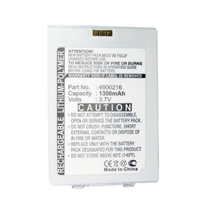 Batteries N Accessories BNA-WB-P15563 Cell Phone Battery - Li-Pol, 3.7V, 1300mAh, Ultra High Capacity - Replacement for Everex 4900216 Battery