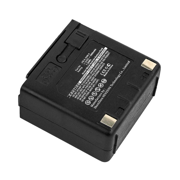 Batteries N Accessories BNA-WB-H12075 2-Way Radio Battery - Ni-MH, 7.2V, 1000mAh, Ultra High Capacity - Replacement for Kenwood KNB-5 Battery