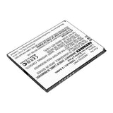 Batteries N Accessories BNA-WB-L14802 Cell Phone Battery - Li-ion, 3.8V, 1800mAh, Ultra High Capacity - Replacement for Philips AB2000LWMT Battery