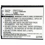 Batteries N Accessories BNA-WB-L3985 Cell Phone Battery - Li-ion, 3.7, 1200mAh, Ultra High Capacity Battery - Replacement for Samsung EB425161LA, EB425161LU Battery