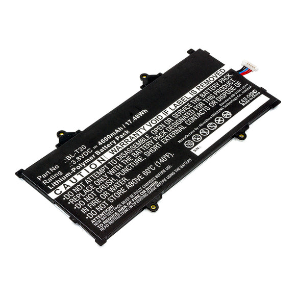 Batteries N Accessories BNA-WB-P17198 Tablet Battery - Li-Pol, 3.8V, 4600mAh, Ultra High Capacity - Replacement for LG  BL-T20 Battery