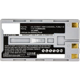 Batteries N Accessories BNA-WB-L8040 Barcode Scanner Battery - Li-ion, 7.4V, 2600mAh, Ultra High Capacity Battery - Replacement for Casio FJ50L1-G, HA-G20BAT, HBM-CAS3000L Battery