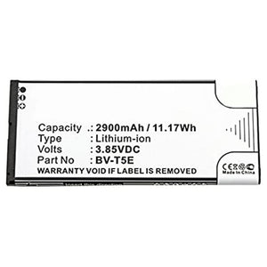 Batteries N Accessories BNA-WB-L3880 Cell Phone Battery - Li-ion, 3.85, 2900mAh, Ultra High Capacity Battery - Replacement for Microsoft BV-T5E Battery