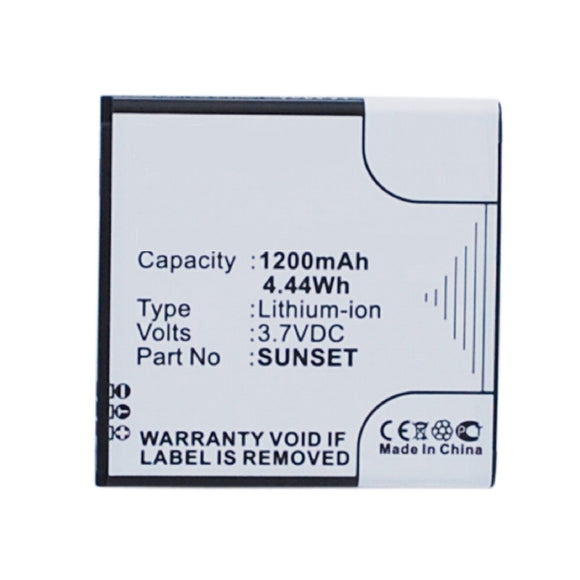 Batteries N Accessories BNA-WB-L3199 Cell Phone Battery - Li-Ion, 3.7V, 1200 mAh, Ultra High Capacity Battery - Replacement for Blu C535143120T Battery