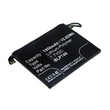 Batteries N Accessories BNA-WB-P14744 Cell Phone Battery - Li-Pol, 7.7V, 1950mAh, Ultra High Capacity - Replacement for OPPO BLP749 Battery