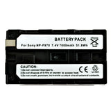 Batteries N Accessories BNA-WB-NPF970 Camcorder Battery - li-ion, 7.4V, 6900 mAh, Ultra High Capacity Battery - Replacement for Sony NP-F970 Battery