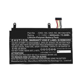 Batteries N Accessories BNA-WB-P11622 Laptop Battery - Li-Pol, 11.1V, 6600mAh, Ultra High Capacity - Replacement for Gigabyte GNS-160 Battery