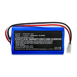 Batteries N Accessories BNA-WB-L13622 Medical Battery - Li-ion, 7.4V, 2600mAh, Ultra High Capacity - Replacement for Terumo 4YB4194-1254 Battery