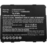 Batteries N Accessories BNA-WB-P17550 Tablet Battery - Li-Pol, 3.7V, 5300mAh, Ultra High Capacity - Replacement for Matic 338040000161 Battery