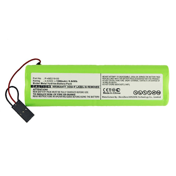 Batteries N Accessories BNA-WB-H15184 Medical Battery - Ni-MH, 4.8V, 1800mAh, Ultra High Capacity - Replacement for Puritan Bennett P-495219-00 Battery