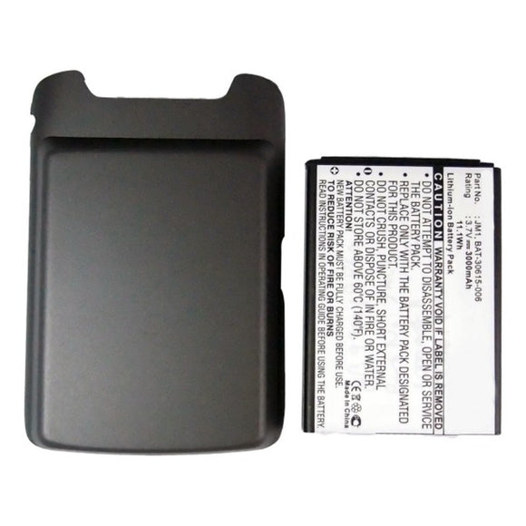 Batteries N Accessories BNA-WB-L9967 Cell Phone Battery - Li-ion, 3.7V, 3000mAh, Ultra High Capacity - Replacement for BlackBerry JM1 Battery