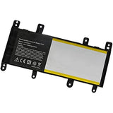 Batteries N Accessories BNA-WB-P9568 Laptop Battery - Li-Pol, 7.6V, 5000mAh, Ultra High Capacity - Replacement for Asus C21N1515 Battery