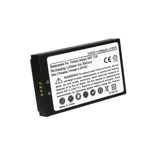 Batteries N Accessories BNA-WB-L1504 Wifi Hotspot Battery - li-ion, 3.8V, 3400 mAh, Ultra High Capacity Battery - Replacement for Novatel 40123117 Battery