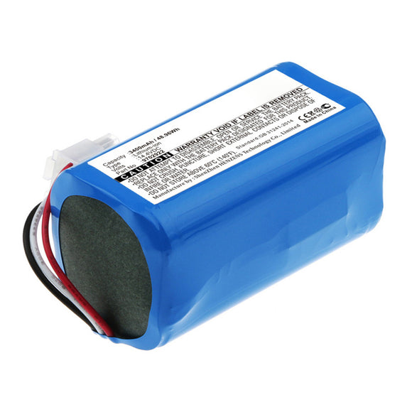 Batteries N Accessories BNA-WB-L15422 Vacuum Cleaner Battery - Li-ion, 14.4V, 3400mAh, Ultra High Capacity - Replacement for Miele 9702922 Battery