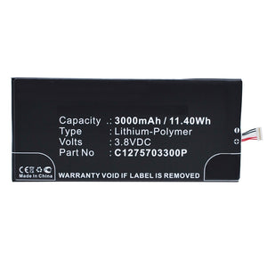 Batteries N Accessories BNA-WB-P3200 Cell Phone Battery - Li-Pol, 3.8V, 3000 mAh, Ultra High Capacity Battery - Replacement for Blu C1275703300P Battery