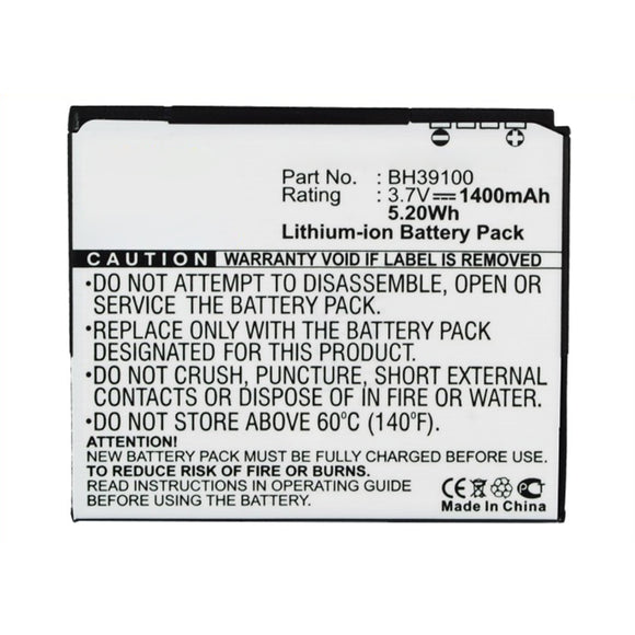 Batteries N Accessories BNA-WB-L15637 Cell Phone Battery - Li-ion, 3.7V, 1400mAh, Ultra High Capacity - Replacement for HTC 35H00167-00M Battery