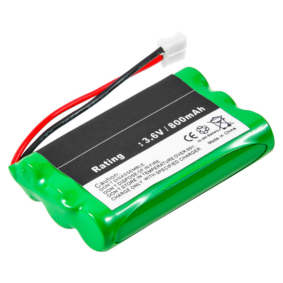 Batteries N Accessories BNA-WB-H352 Cordless Phone Battery - Ni-MH, 3.6V, 800 mAh, Ultra Hi-Capacity Battery