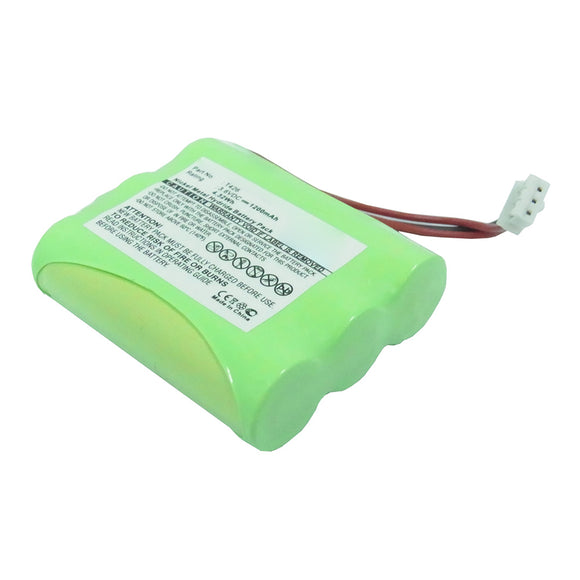 Batteries N Accessories BNA-WB-H15695 Cordless Phone Battery - Ni-MH, 3.6V, 1200mAh, Ultra High Capacity - Replacement for Detewe B3110 Battery