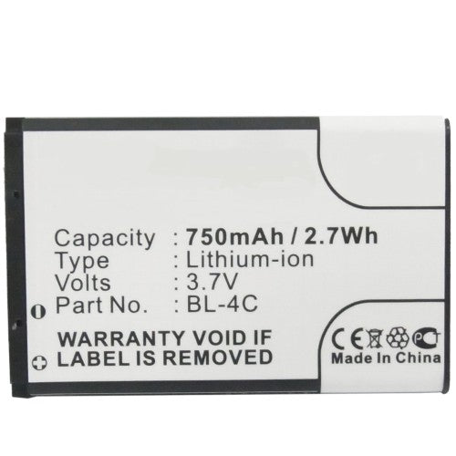 Batteries N Accessories BNA-WB-L3915 Cell Phone Battery - Li-ion, 3.7, 750mAh, Ultra High Capacity Battery - Replacement for Rollei BBA-07 Battery