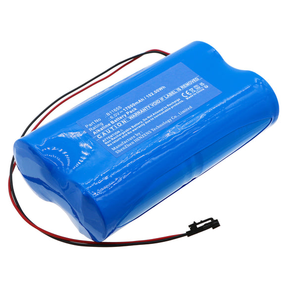 Batteries N Accessories BNA-WB-A18994 Medical Battery - Alkaline, 6V, 17000mAh, Ultra High Capacity - Replacement for Lionville B11655 Battery